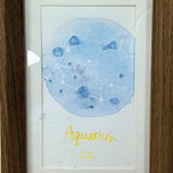 Load image into Gallery viewer, Horoscope Crystal Painting - Aquarius