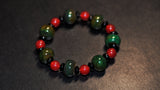 Load image into Gallery viewer, Emerald Flame Agate Bracelet