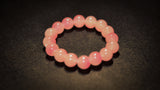 Load image into Gallery viewer, Blush Pink Rose Quartz Bracelet