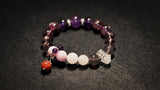 Load image into Gallery viewer, Amethyst &amp; Multi-Gemstone Energy Bracelet