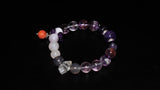 Load image into Gallery viewer, Amethyst &amp; Multi-Gemstone Energy Bracelet